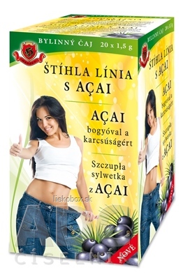 HERBEX ŠTÍHLA LÍNIA S AÇAI bylinný čaj 20x1,5g