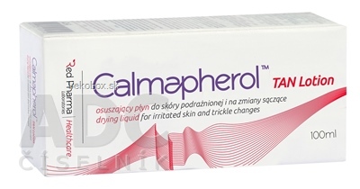 Calmapherol TAN Lotion emulzia na podráždenú a mokvajúcu pokožku 100 ml