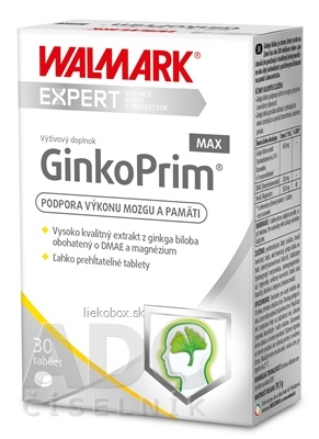 WALMARK GinkoPrim MAX 30 tbl