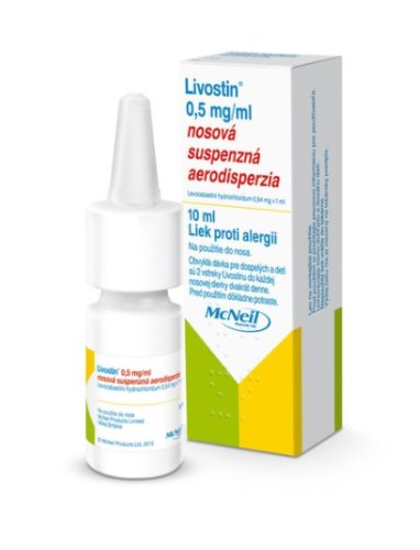 Livostin 0,5 mg/ml sprej 10 ml