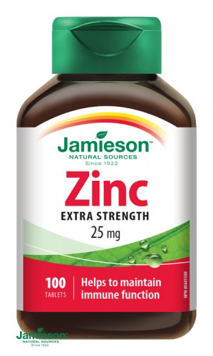 Jamieson Zinok 25 mg 100 tbl