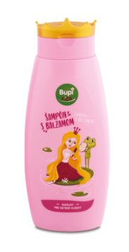 Bupi KIDS Šampón s balzamom ružový 250 ml