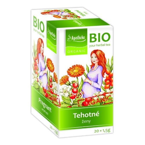 Apotheke Bio Selection Bylinný čaj pre tehotné ženy 20x1,5g