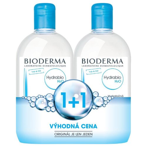 Bioderma Hydrabio H2O 2 x 500 ml