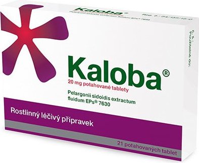 Kaloba 20mg filmom obalené tablety 21 ks