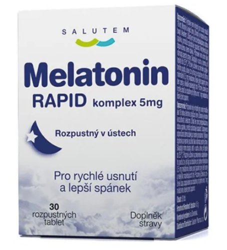 Melatonin Rapid komplex 5 mg 30 tbl