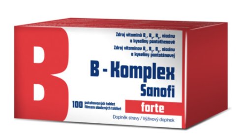 B-komplex forte Sanofi 100 tbl