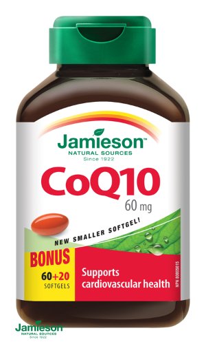 Jamieson Koenzým Q10 60 mg 60 + 20 cps