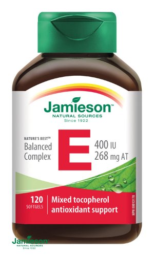 JAMIESON Vitamín E 400 IU 100 + 20 cps