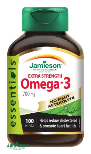 JAMIESON Omega-3 Extra Strength 700 mg 100 cps