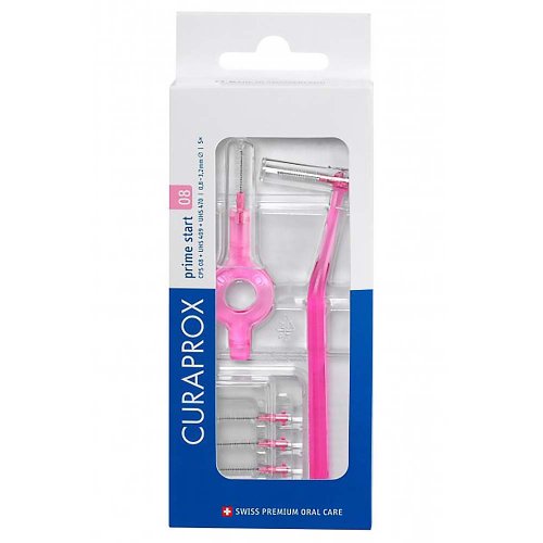 CURAPROX CPS 08 prime start s 5 ks CPS 08 + držiaky UHS 409 a UHS 470