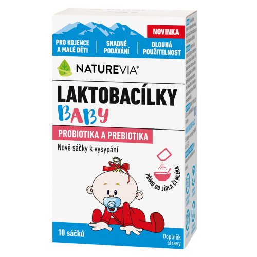 Swiss NatureVia LAKTOBACILY BABY 10 ks