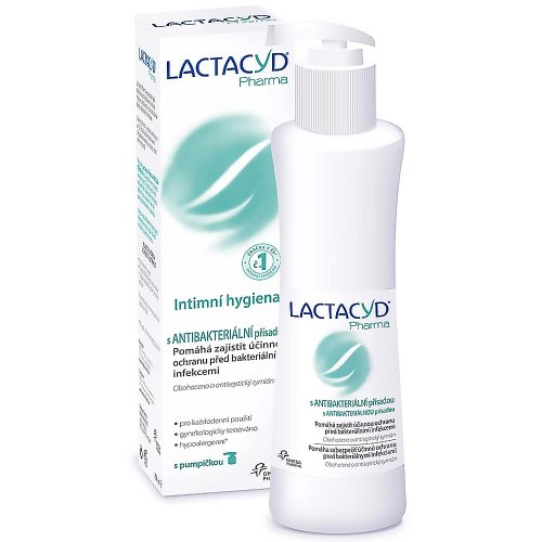 Lactacyd gél na intimnú hygienu Antikateriální 250 ml