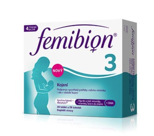 Femibion 3 Dojčenie tbl 28 + cps 28