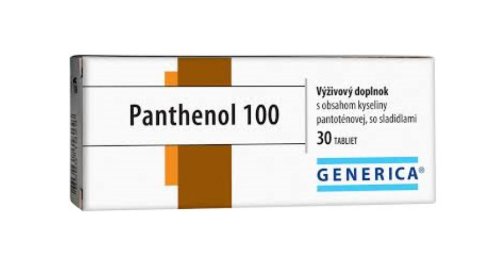 GENERICA PANTHENOL 100 30 tbl