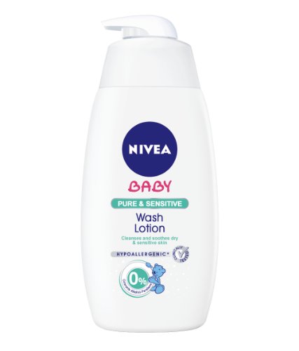 NIVEA BABY Pure & Sensitive Wash Lotion 500 ml
