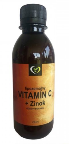 Lipozomálny vitamín C + Zinok - zdravý svet, 200ml