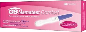 GS Mamatest Comfort 10 tehotenský test 1 ks