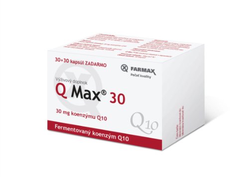 FARMAX Q Max 30 mg 30 + 30 kapsúl ZDARMA