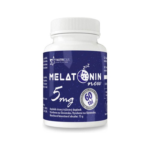 NUTRICIUS Melatonín 5 mg 60ks