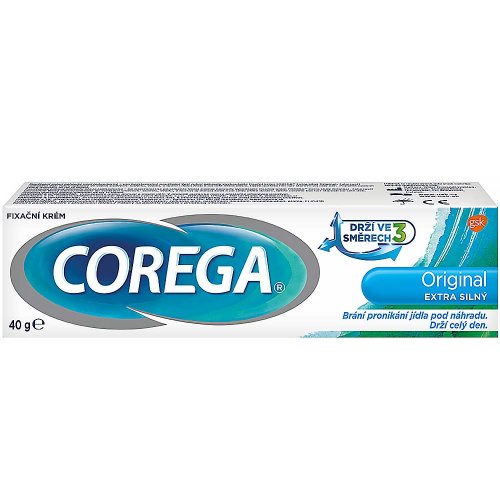 Corega Original extra silný fixačný krém 40g