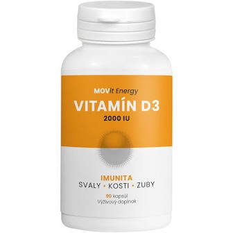 MOVit Vitamin D3 2000 I.U., 50 mcg, 90 cps