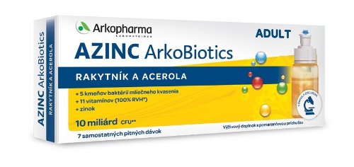 AZINC ArkoBiotics ADULT samostatné pitné dávky 7x10 ml