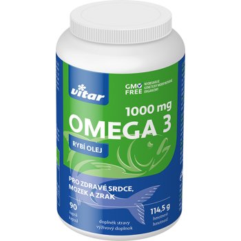 Vitar Omega 3 rybí olej 1000 mg 90 cps