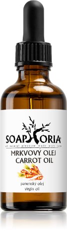Soaphoria Organic vyživujúci mrkvový olej na tvár, telo a vlasy 50 ml
