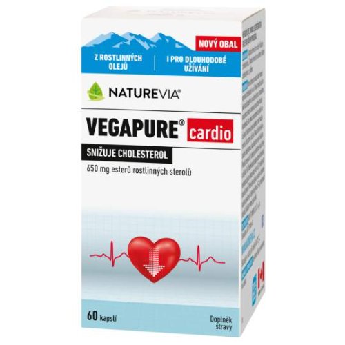 Swiss Naturevia vegapure cardio 650 mg 60 cps