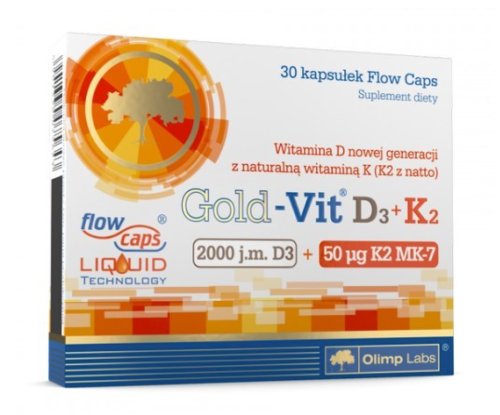 Olimp Vitamín D3 + K2 30 cps