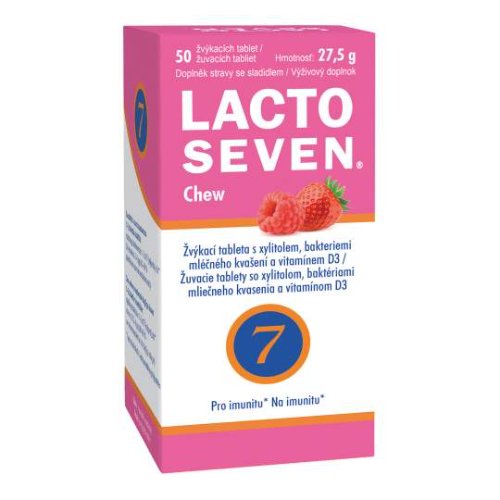 VITABALANS Lactoseven Chew, Žuvacie tablety 50 ks