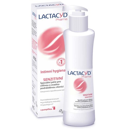 Lactacyd gél na intimnú hygienu Senzitívny 250 ml