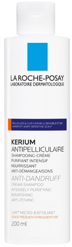 La Roche-POSAY Kerium krémový šampón proti lupinám 200 ml