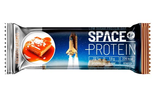 Space Protein Low Sugar Salted Caramel 50 g