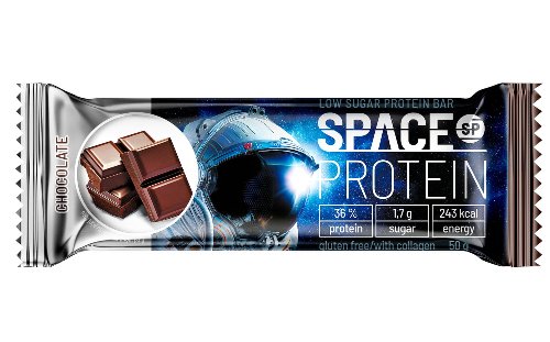 Space Protein Low Sugar Chocolate 50 g