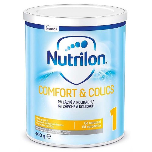 Nutrilon 1 Comfort & Colics špeciálne počiatočné mlieko 400 g