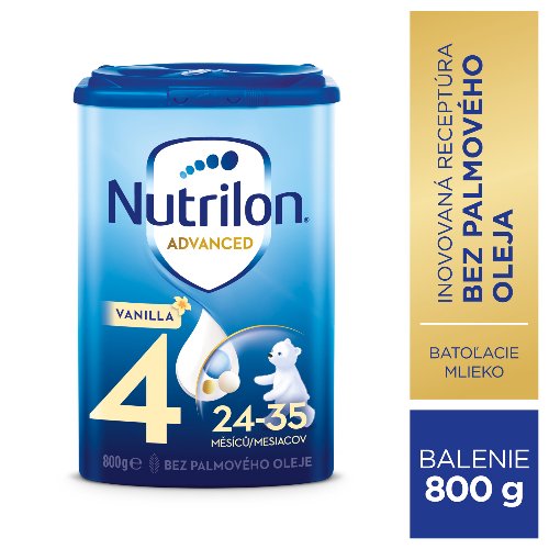 Nutrilon 4 Pronutra Vanilla batoľacia mliečna výživa v prášku 800g
