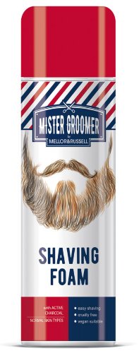 Pena na holenie s aktívnym uhlím Mr Groomer by Mellor&Russell 250 ml