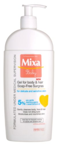 Mixa Baby sprchový gél a šampón 2 v 1 pre deti 250 ml