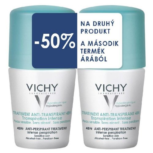 Vichy 48h Intense Roll-on DUO 2x50 ml DUOPACK