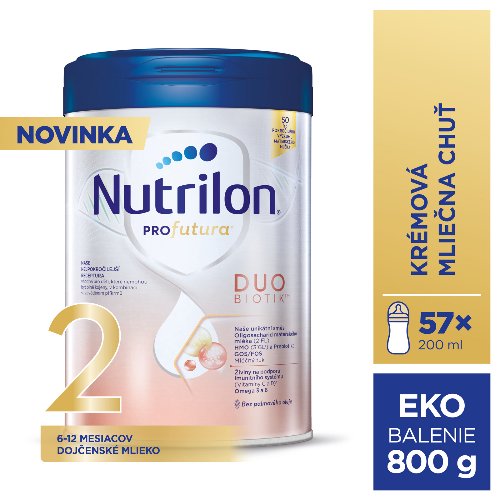 Nutrilon 2 ProFutura Následná mliečna dojčenská výživa v prášku 800g