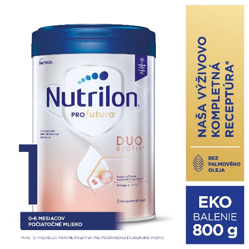Nutrilon 1 ProFutura Počiatočná dojčenská mliečna výživa v prášku 800g