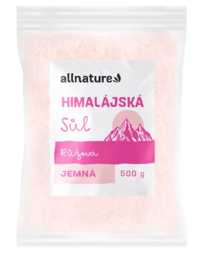 ALLNATURE Himalájska soľ 500 g