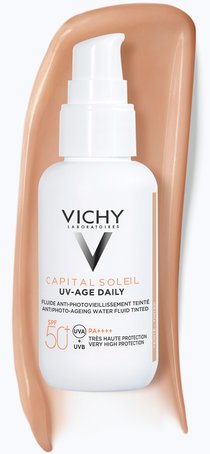 Vichy Capital Soleil UV-Age Denný krém tónovaný SPF50+ 40 ml