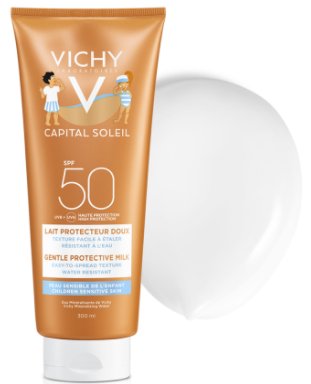 Vichy CAPITAL SOLEIL ochranné mlieko pre deti SPF 50 na tvár a telo 300 ml
