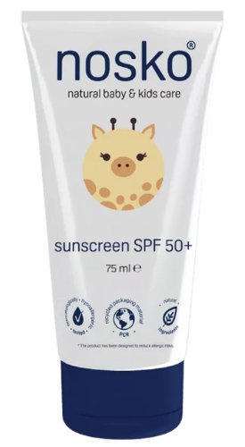Nosko sunscreen SPF 50+ detský opaľovací krém 75 ml