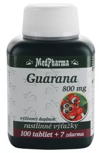 MedPharma Guarana 800mg 100+7 tbl zadarmo