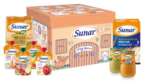 Sunar box detská výživa Moja farma od 8.mesiaca