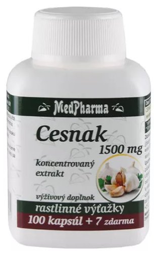 MedPharma CESNAK 1500 mg cps 100+7 zadarmo